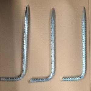 יתדות עיגון מפלדה 8/10/12/14 מ\\\"מ, סוג ניתן להתאמה אישית, יתדות פלדה בצורת U ו-J לטרמפולינה, אוהלים - Product Image 3