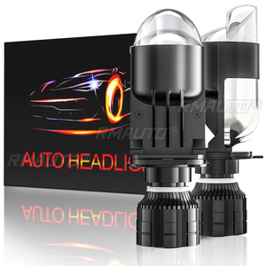 Pair H4 Car LED Headlight Hi/Low Beam 6000K <b>Light</b> Color IP68 Waterproof and Dustproof Mini Size <b>Plug</b> and Play - Product Image 1