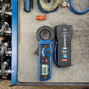 Pince ampèremétrique LED haute visibilité Mini testeur de courant de fuite AC taille - Product Image 3