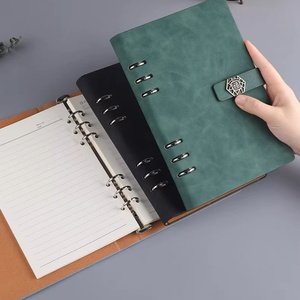 Tùy Chỉnh A5 Kích Thước Tạp Chí Máy Tính Xách Tay Với Chủ Đề May Ràng Buộc Bán Buôn In Logo Da Bìa Máy Tính Xách Tay - Product Image 5