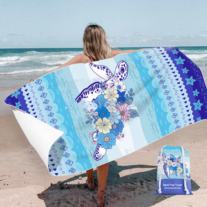Chất lượng cao lớn bãi biển mùa hè khăn tùy chỉnh thiết kế miễn phí với logo in Nhanh Vận chuyển vật liệu sợi nhỏ - Product Image 5