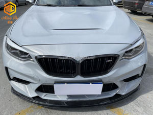 Lèvre avant de haute qualité pour <span class=keywords><strong>BMW</strong></span> F87 M2 M2C Competition, séparateur de pare-chocs avant en carbone, lèvre avant - Product Image 5