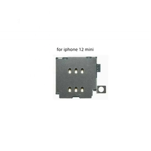 Para <span class=keywords><strong>iPhone</strong></span> <span class=keywords><strong>12</strong></span> Pro Max <span class=keywords><strong>mini</strong></span> 12mini Lector de tarjetas <span class=keywords><strong>SIM</strong></span> dual Flex Cable Bandeja Ranura Soporte Adaptador Reemplazo - Product Image 3