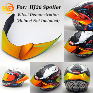 Aileron arrière pour casque de moto ARAI <span class=keywords><strong>RPHA</strong></span> 11 HJ-26 - Style Super-héros & Anime - Aile universelle - Accessoire de moto - Product Image 2