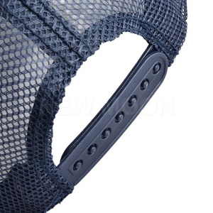 Hot Sale Blank Cotton Back Baseball Caps for Adults 5 Panels Solid Color Trucker Hats Mesh Trucker Hats Customizable logo - Product Image 4