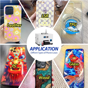 เครื่องพิมพ์เคสโทรศัพท์ Refinecolor พิมพ์เร็วเพียงสองนาที ระบบพิมพ์ UV CMYKW พิมพ์เคสโทรศัพท์แบบกำหนดเองได้ รองรับเคสโทรศัพท์ทุกรุ่นยอดนิยม - Product Image 3