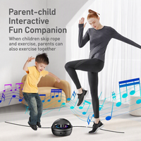 Machine à sauter intelligente multi-personnes en ABS pour enfants et parents, avec télécommande musicale
