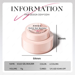 JTING - Gel Constructor Sólido en 6 Colores, 15 ml, Antiadherente, para Esculpir Uñas en 3D, Esmalte de Gel para Arte de Uñas, Extensión de Uñas en Salón - Product Image 3