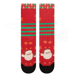 Calcetines navideños unisex Nuevo diseño Servicios OEM Pakistán Pedido mínimo 10 pares - Product Image 2