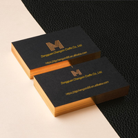 Carte de Visite Design Personnalisé Luxe Noir Gaufré Impression Dorure à Chaud sur Papier Avec Votre Propre Logo