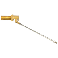Vanne de régulation de niveau d'eau miniature en laiton de 3-11 cm, vanne à flotteur réglable