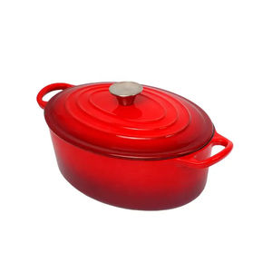 Vente <span class=keywords><strong>en</strong></span> gros d'usine de casseroles <span class=keywords><strong>en</strong></span> <span class=keywords><strong>fonte</strong></span> émaillée récipient de stock marmite moule de cuisson de <span class=keywords><strong>pain</strong></span> casserole <span class=keywords><strong>en</strong></span> <span class=keywords><strong>fonte</strong></span> - Product Image 2
