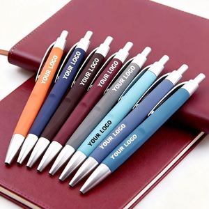 Bolígrafos con Logotipo en Oferta, Disponibles en Varios Colores, Bolígrafos de Plástico con Punta de Bola para la Escuela, Oficina, Regalos Promocionales Personalizados - Product Image 1