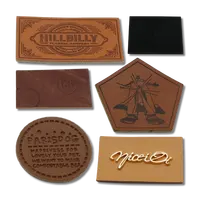 Customize Embossed Leather Patches, Sew On Clothes