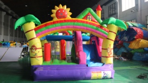 Trampoline gonflable de haute qualité pour enfants, château gonflable, trampoline à rebondir, maison de rebond gonflable à <span class=keywords><strong>vendre</strong></span> - Product Image 2