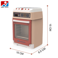 Petit mini-four de cuisine en plastique jouets pour tout-petits appareil de cuisson électrique simulateur de jeu de rôle