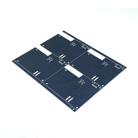 FR-4 hitam Matte kosong Pcb inti hitam Inverter tahan api dua sisi PCB desain pengolahan papan sirkuit file Gerbera