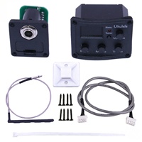 Haute qualité ukulélé guitare micro 3 bandes EQ égaliseur ukulélé préampli accordeur micro guitare piézo ramassage UK-200T