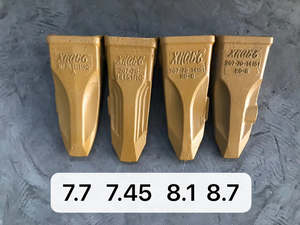 XHGET parti per escavatore Komatsu PC300 affilato dente piatto per benna 6.2kg LK300RC denti per benna 207-2077014151 14151 - Product Image 3