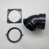 Tuyau d'échappement flexible thermique de haute qualité, tuyau flexible de climatisation 120 mm, tuyau d'échappement d'air flexible pour le refroidissement