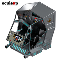 Simulateur de vol VR 2027, simulateur de tir 3D Metaverse, simulateur de montagnes russes, machine de jeu d'arcade, cinéma volant 9D pour aire de jeux intérieure