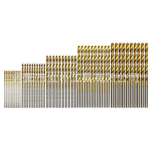 Forets spirales en titane 1-3 mm à tige ronde pour kit de perçage du bois - Product Image 1