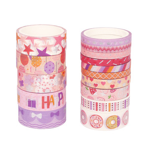 New Product Storage Sticker Stamp Roll Shop Set Box 40 Pieces Washi Tape Bts