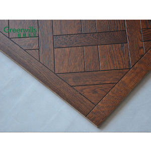 Suministro directo de fábrica, <span class=keywords><strong>parquet</strong></span> de roble blanco europeo, suelo de madera real cepillada, suelo de madera maciza de roble - Product Image 3
