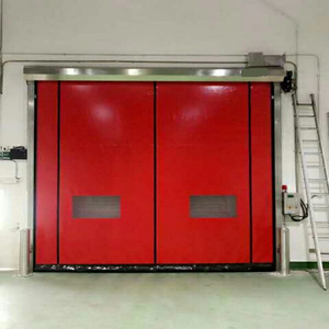 <span class=keywords><strong>Porte</strong></span> roulante isolée en PVC pour entrepôt frigorifique, <span class=keywords><strong>porte</strong></span> à fermeture éclair haute vitesse pour chambre froide et usine agroalimentaire - Product Image 1