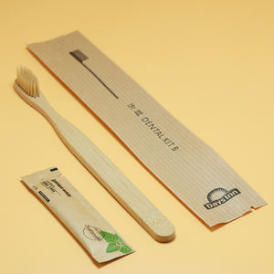 OEM 맞춤형 및 개별 포장 생분해성 천연 대나무 가정용 어린이 칫솔 - Product Image 1