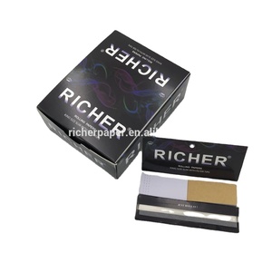 Papiers à rouler Richer Basic Insert Package King Slim Size Gold Stamp Packaging - Product Image 5