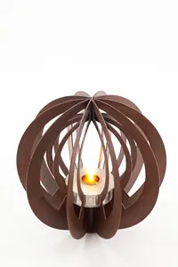 Escultura Zen de Bola de Fuego con Quemador de Etanol - Product Image 5