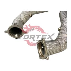 ท่อแคทดาวน์ไพพ์แบบ Vortex High Flow สำหรับ McLaren 720S 765LT 4.0T V8 Turbo เพิ่มประสิทธิภาพการขับขี่ - Product Image 3