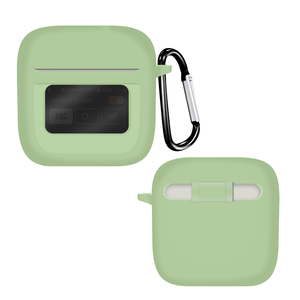 Funda protectora de silicona colorida para auriculares para <span class=keywords><strong>JBL</strong></span> <span class=keywords><strong>Tour</strong></span> Pro 2 Funda de silicona a prueba de golpes con llavero - Product Image 1