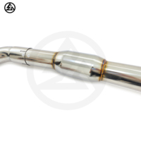Envío Rápido, Sistema de Escape Valvetronic CSZ para BMW F30 340i F32 440i B58 3.0T, Acero Inoxidable, con Válvulas y Puntas de Escape