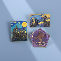 Badge en métal émaillé, broche, épingle, décoration pour sac à dos et vêtements, petit cadeau de collection, chef-d'œuvre artistique