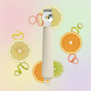 Râpe à fromage multifonctionnelle moderne et minimaliste en acier inoxydable, zester à citron, râpe à fromage, gadget de cuisine, coupe-lanières - Product Image 5
