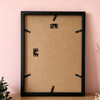 Cadre photo en bois imprimé sérigraphié tendance, en MDF, pour décoration de bureau à domicile, pliable, mural, moderne, DIY