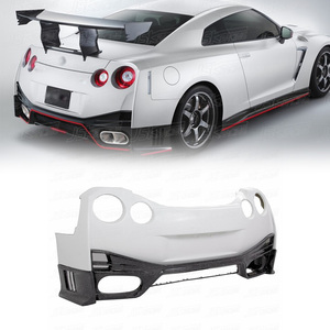 กันชนหลังคาร์บอนไฟเบอร์ครึ่งชิ้น สำหรับนิสสัน <span class=keywords><strong>GTR</strong></span> R35 ปี 2008-2019 รุ่นปรับแต่งอัพเกรดสไตล์ <span class=keywords><strong>Nismo</strong></span> - Product Image 1