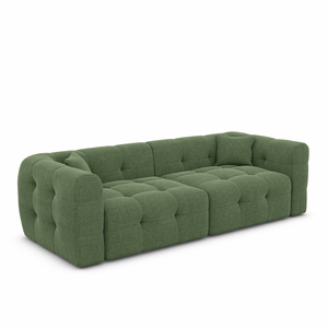 Disen Furniture Simple Snowflake Velvet Living Room Caramel Cotton Candy <b>Sofa</b> Couch Cozy Corner <b>Sofa</b> - Product Image 4