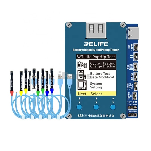 IParts Relife XA2 Pro Battery Efficiency Pop up Tester Tool for iPhone 11 to 15 Pro Max Repair