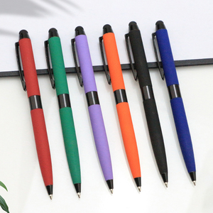 Bút Bọc Cao Su Khuyến Mại Màn Hình Cảm Ứng Xoắn Chất Lượng Cao Bằng Kim Loại Độc Đáo Kèm Bút Bi - Product Image 1