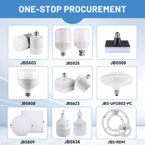 LED <b>Bulb</b> E27 Base SMD Light Source Plastic Body AC 85-265V High CRI 80 CE Certified Warehouse Use Constant Current IC Drive High - Product Image 5