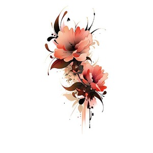 Tatuajes Temporales de Flores Indias, Adhesivos Ecológicos Resistentes al Agua, Papel de Transferencia por Agua, Arte Corporal para Hombres y Mujeres - Product Image 3