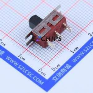 K3-1391A-51 Slide Switch Through hole Component (THT) Switch Single Pole Double Throw Rectangle Pin Header PC Pin 19.6mm - Product Image 2