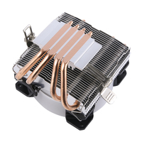 Ventilateur de processeur silencieux QiuzAim pour ordinateur de bureau, 90 mm, refroidissement par air, socket 2011, 2/4 caloducs en cuivre, dissipateur thermique radiant, X79 X99 E5