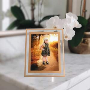 Crystal Glass Photo <b>Frame</b> - Wedding <b>Certificate</b> Display Stand (Multiple Sizes) - Product Image 5