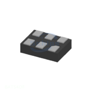 Original BAT54DF 6-UDFN Diode Arrays Buy Electronics Components Online - Product Image 1