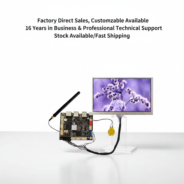 10 Inch LCD Display Control Board 1024x600 LVDS IPS LCD Display Module Touch Screen RK3568 Android Linux Development Boards Kits