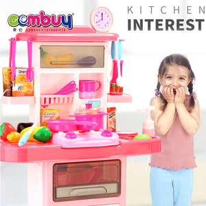 Jeu de <span class=keywords><strong>cuisine</strong></span> pour enfant, table de pulvérisation d'eau, acousto-lait, 70cm - Product Image 3